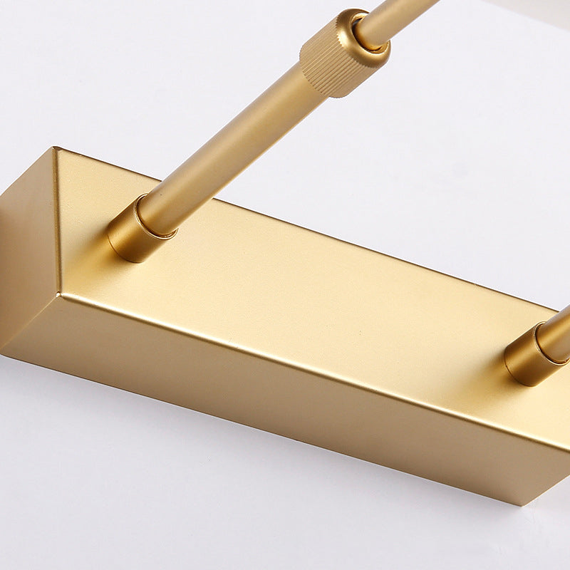 Moderne Einfachheit Rechteck Eitelkeitsleuchte Acryl -Wandbeleuchtung für Badezimmer