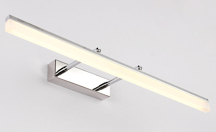 Moderne Einfachheit Rechteck Eitelkeitsleuchte Acryl -Wandbeleuchtung für Badezimmer