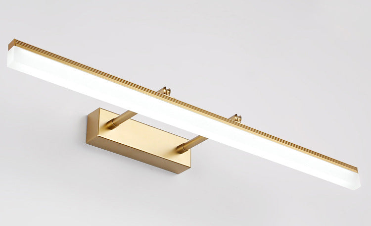 Moderne Einfachheit Rechteck Eitelkeitsleuchte Acryl -Wandbeleuchtung für Badezimmer