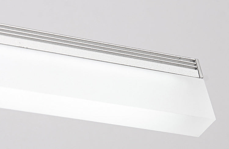 Moderne Einfachheit Rechteck Eitelkeitsleuchte Acryl -Wandbeleuchtung für Badezimmer