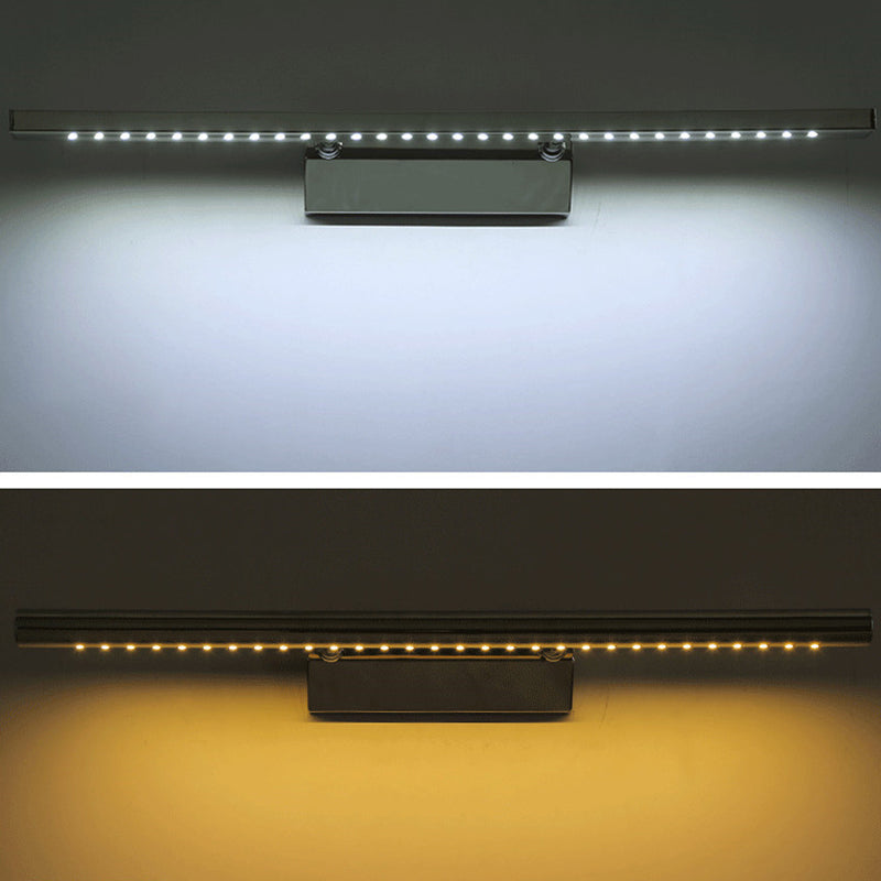 Nordic Cylinder Vanity Sconce Lights Metallic Wall Mount Light Fixture for Bathroom