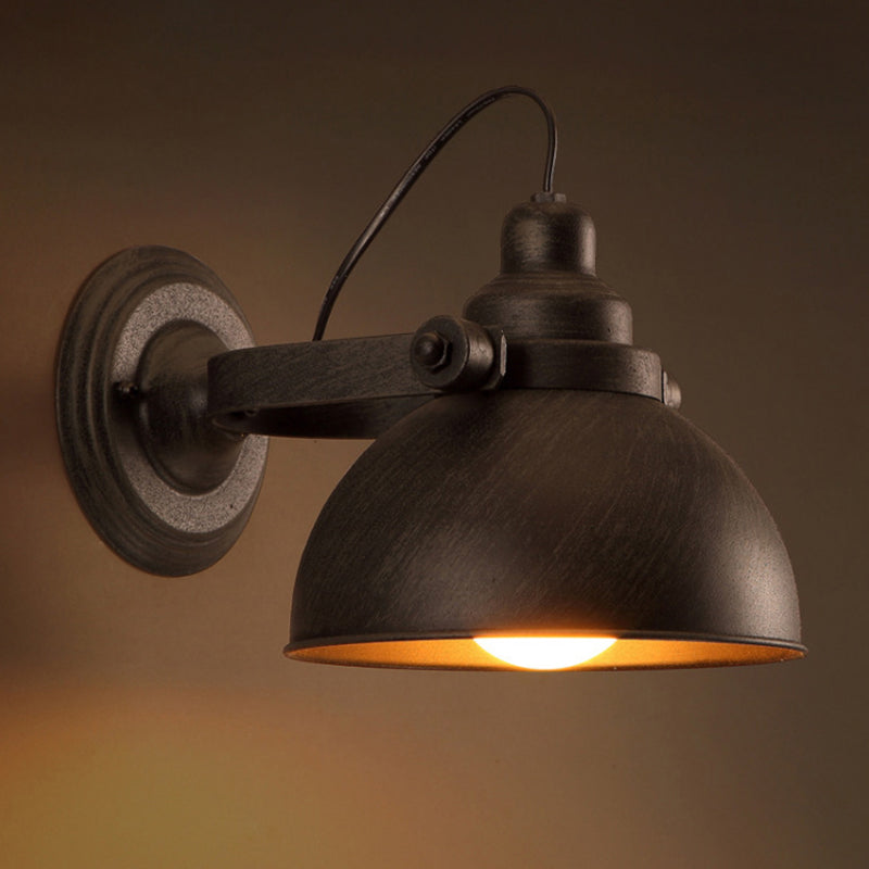 Industrie Wand Licht Scheune Lichtwandlampe 1 Leuchte Metallschattenbeleuchtung