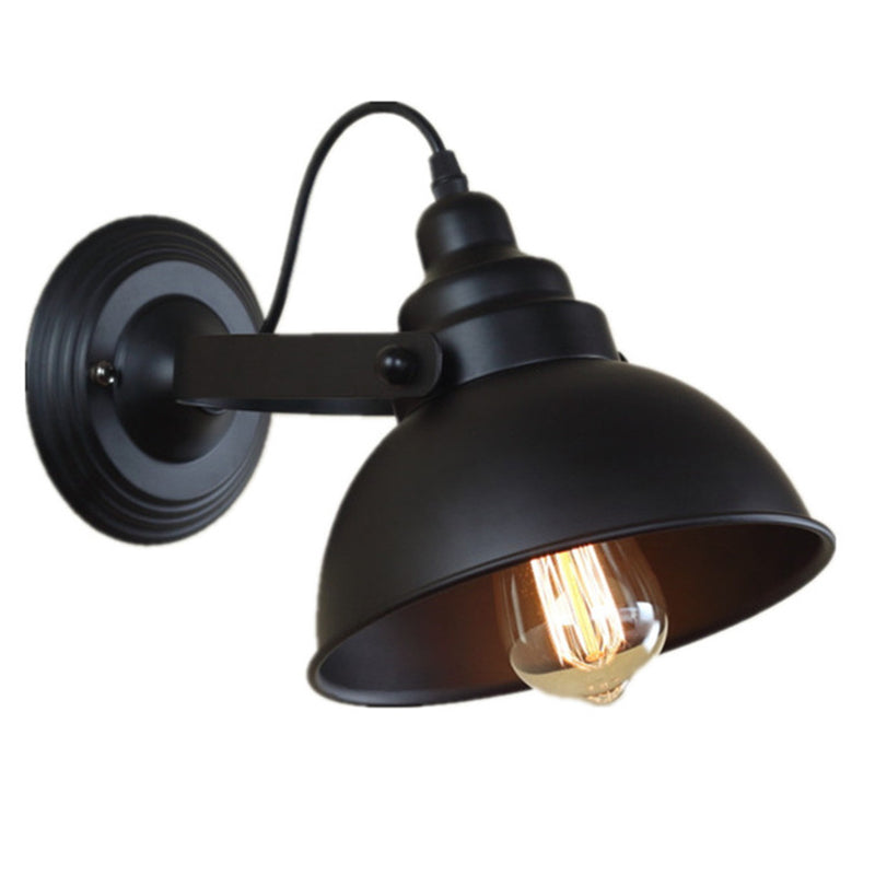 Industrie Wand Licht Scheune Lichtwandlampe 1 Leuchte Metallschattenbeleuchtung