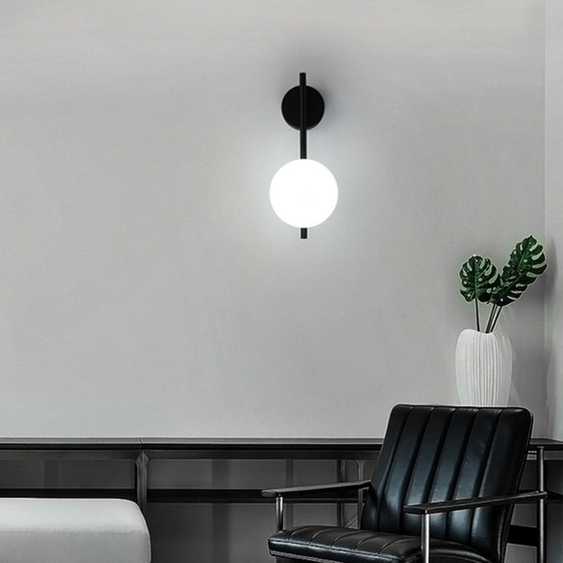 Minimalist 1 Head Wall Mount Ball Lamp Fixture for Hallway