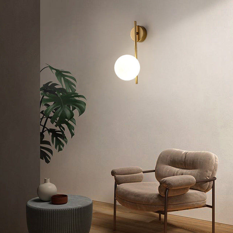 Minimalist 1 Head Wall Mount Ball Lamp Fixture for Hallway