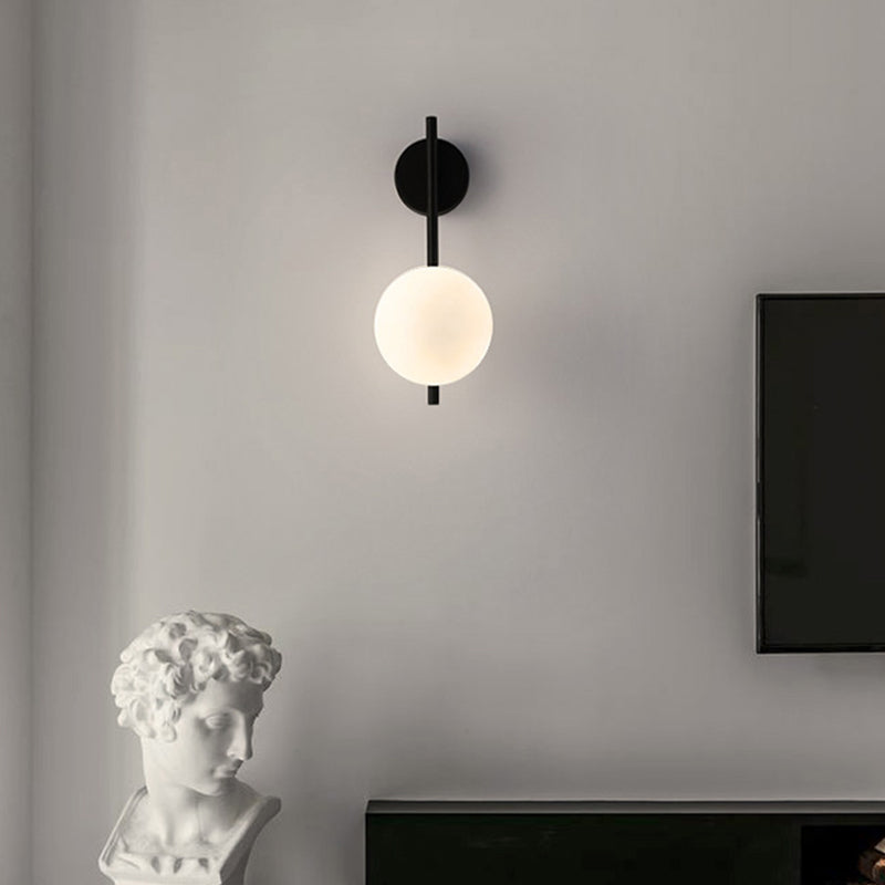 Minimalist 1 Head Wall Mount Ball Lamp Fixture for Hallway