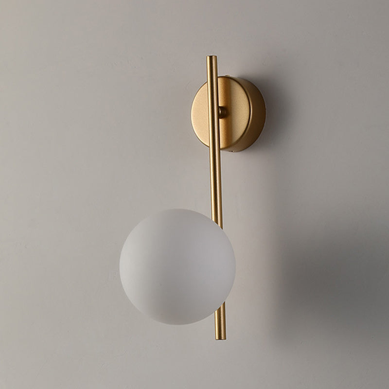 Minimalist 1 Head Wall Mount Ball Lamp Fixture for Hallway