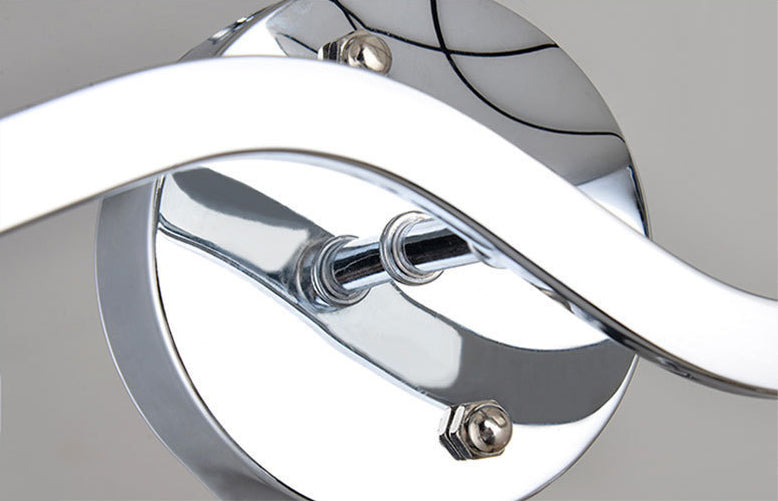 Noordse postmodern ronde 1 hoofd glazen materiaal led witte wandlamp