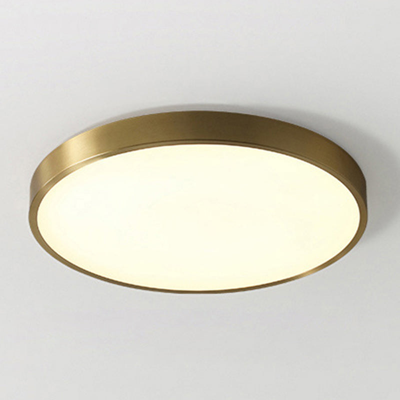 Circular Flush Mount Light Fixture Modern Acrylic Flush Mount