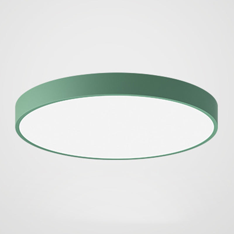 Circular Flush Mount Light Fixture Modern Acrylic Flush Mount