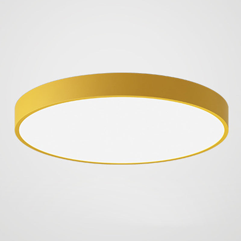 Circular Flush Mount Light Fixture Modern Acrylic Flush Mount
