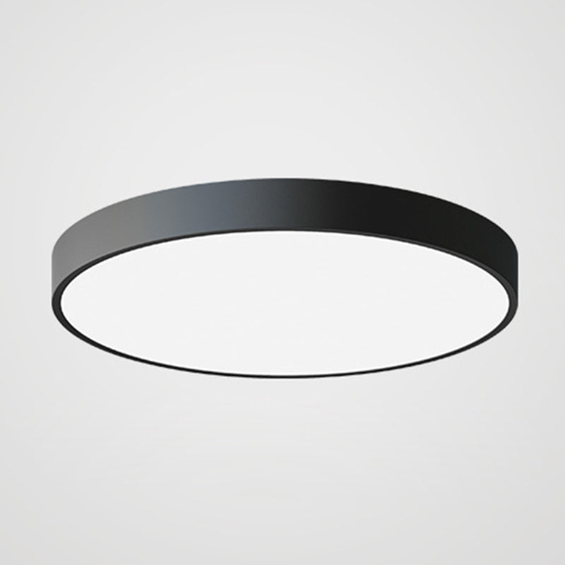 Circular Flush Mount Light Fixture Modern Acrylic Flush Mount