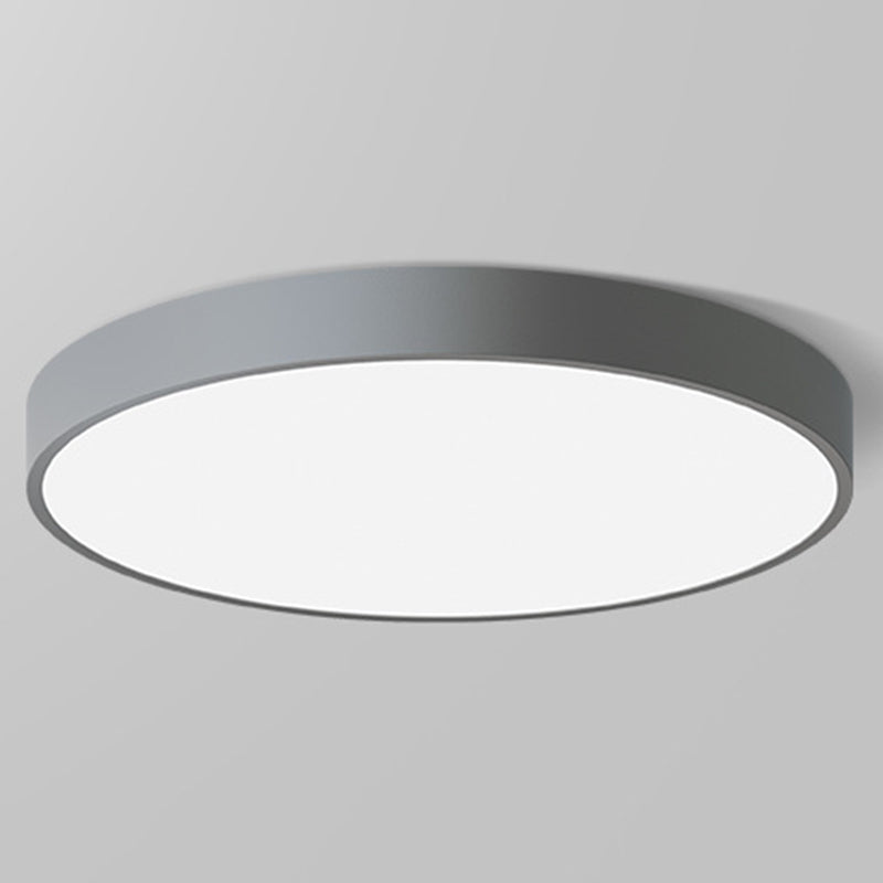 Circular Flush Mount Light Fixture Modern Acrylic Flush Mount