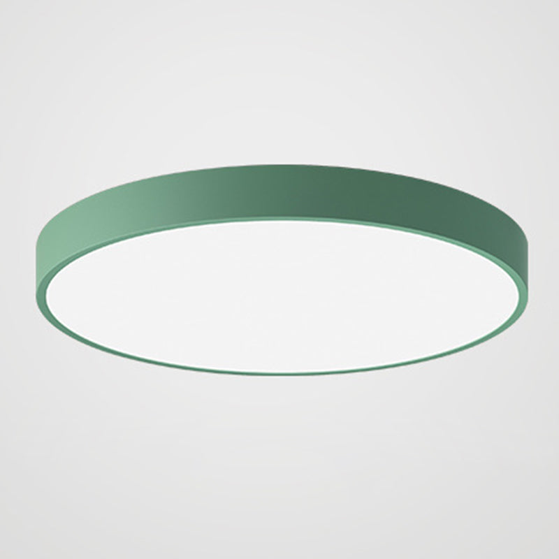 Circular Flush Mount Light Fixture Modern Acrylic Flush Mount