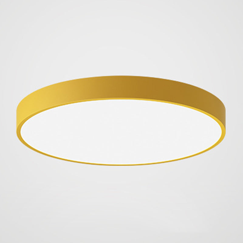 Circular Flush Mount Light Fixture Modern Acrylic Flush Mount