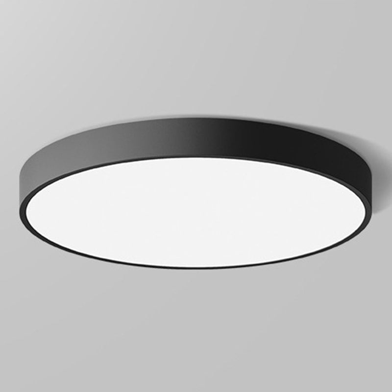 Circular Flush Mount Light Fixture Modern Acrylic Flush Mount