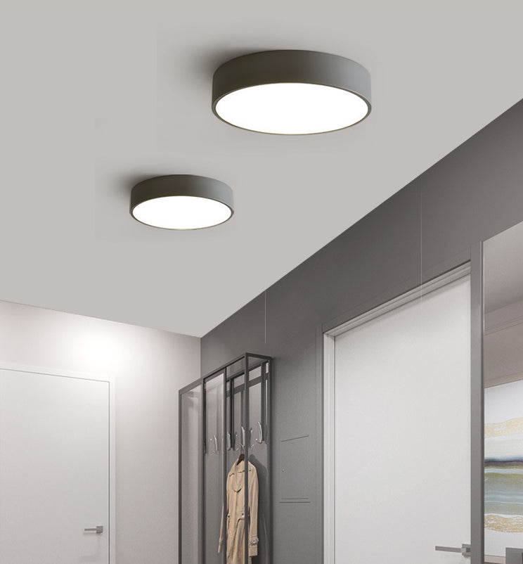 Circular Flush Mount Light Fixture Modern Acrylic Flush Mount