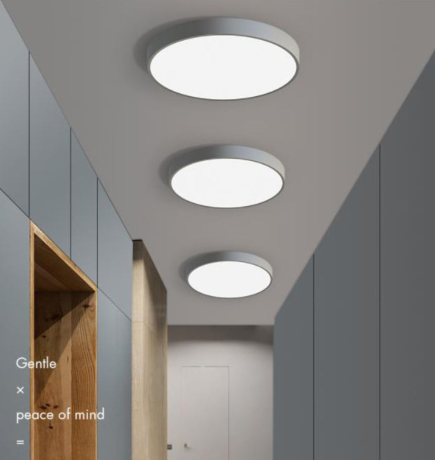 Circular Flush Mount Light Fixture Modern Acrylic Flush Mount