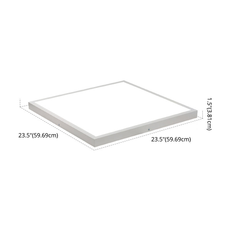 Moderno Flush Monte Light Fixtures Acrilico Flush Light