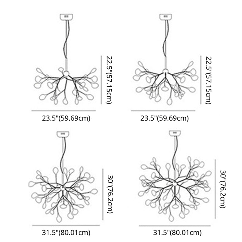 Lampade a LEDSHADE ACRILICO LAMBRICA ACRILICO in stile nordico in stile oro