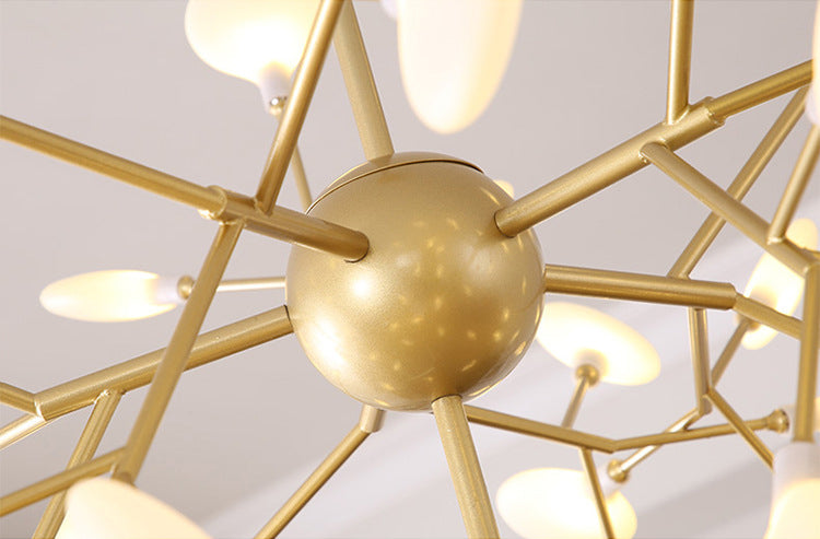 Lampade a LEDSHADE ACRILICO LAMBRICA ACRILICO in stile nordico in stile oro