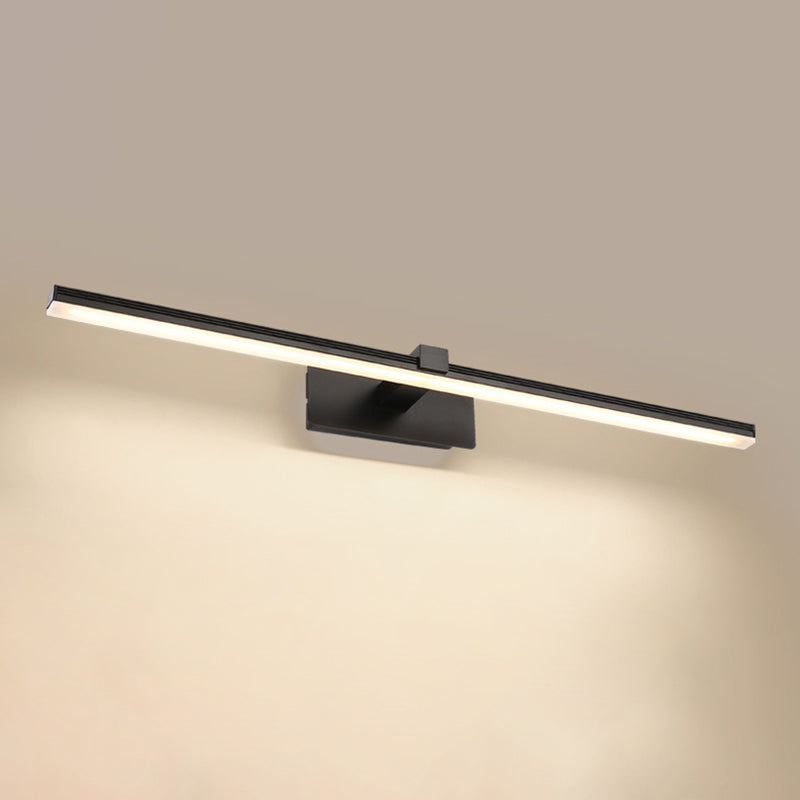 Lineares Badezimmer Wandbeleuchtung Metall LED Simplicity Stil Wandleuchte Licht