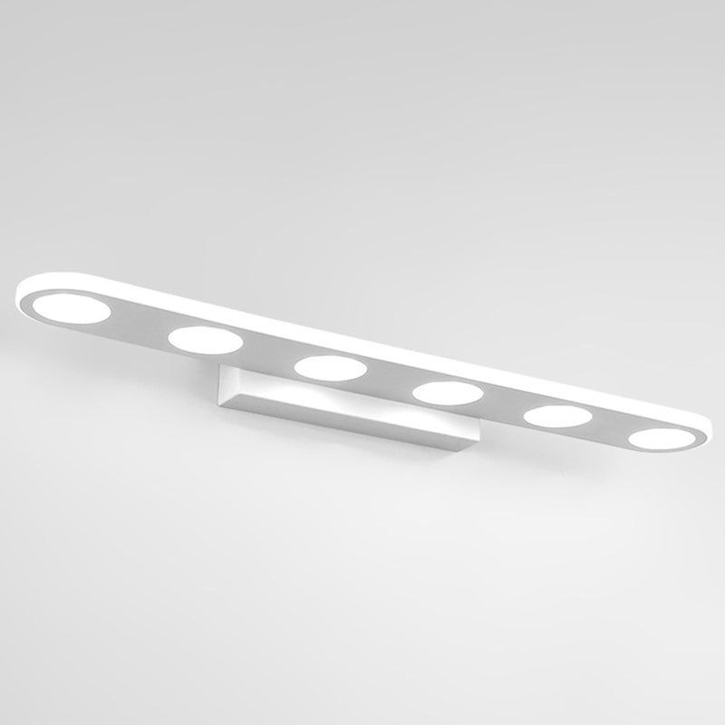 Acrylic Geometric Wall Lighting Fixture Minimalism LED Wall Mount Light Fixture in White