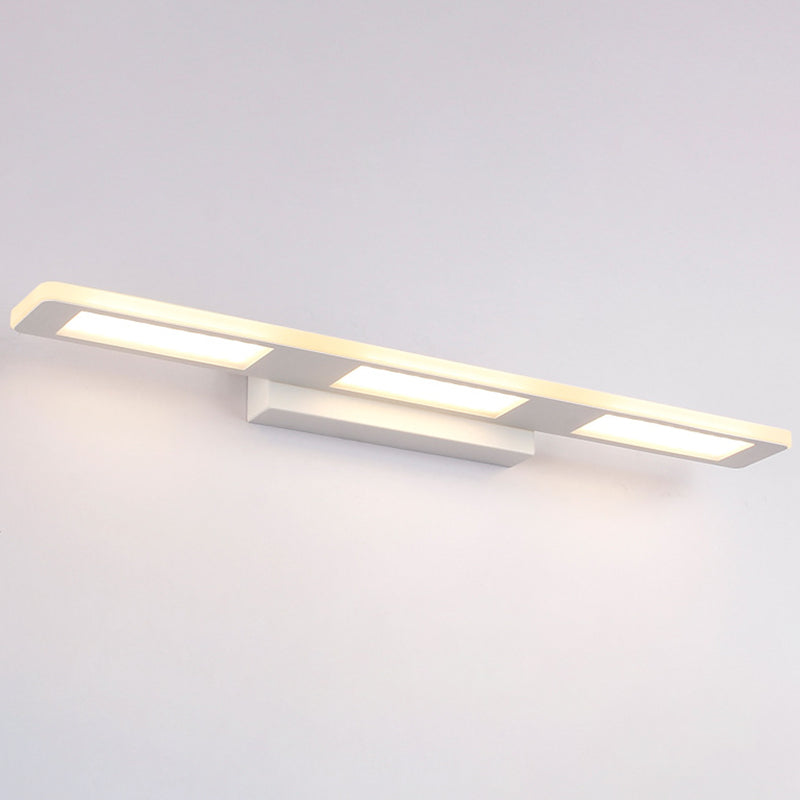 Acrylic Geometric Wall Lighting Fixture Minimalism LED Wall Mount Light Fixture in White