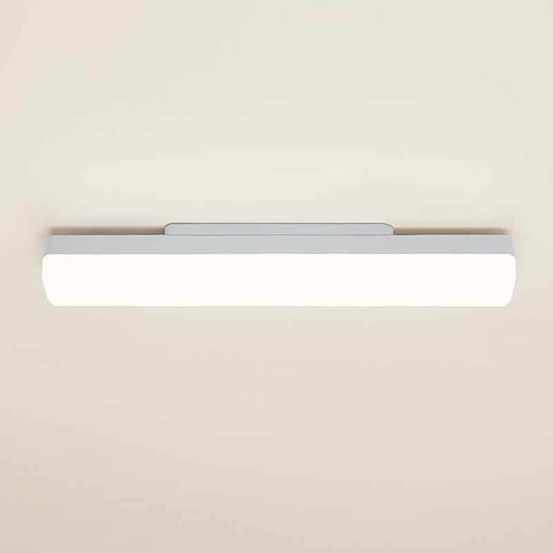 Lámpara de tocador LED de estilo minimalista lámpara lineal metálico espejo montado en la pared delantera para el baño