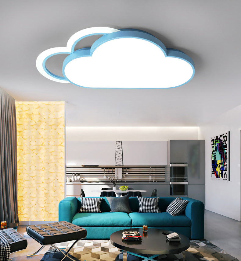Cloud inbouwplafondlampen 1-lichts acryl Noordse inbouwlamp