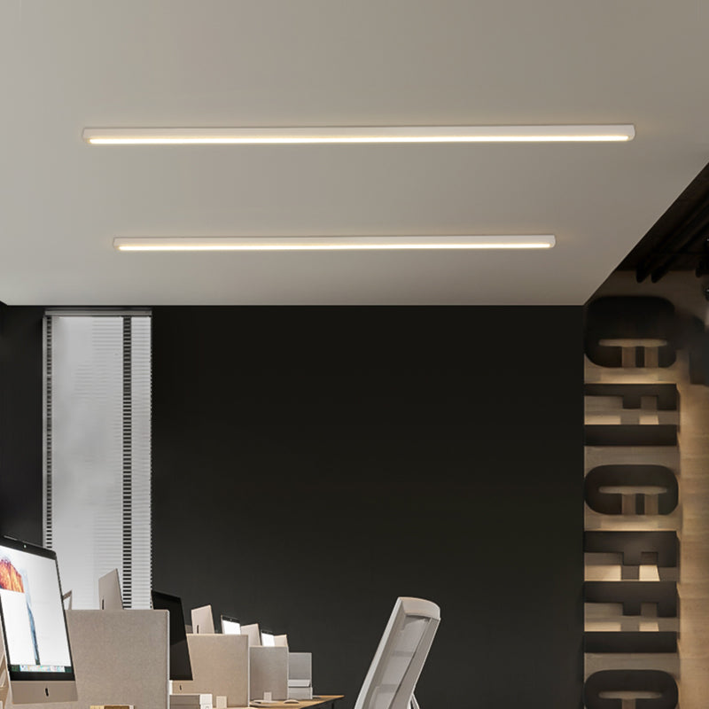 Lineaire opbouwlamp Noordse acryl woonkamer LED-plafondlamp