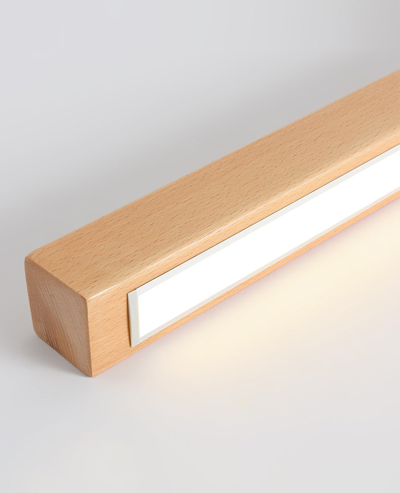 Lampe montée en Surface linéaire plafonnier LED en acrylique nordique pour salon