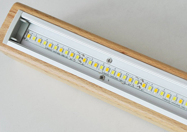 Lineaire opbouwlamp Noordse acryl woonkamer LED-plafondlamp