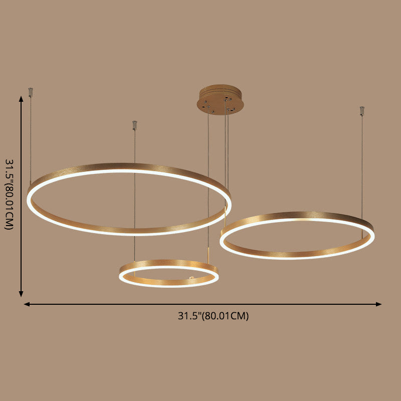 Moderno lampada sospesa a sospensione a sospensione a sospensione a soffitto orbicolare