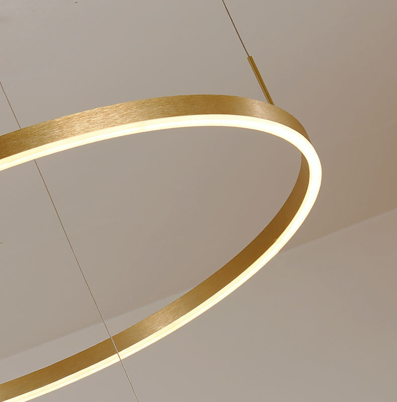 Moderno lampada sospesa a sospensione a sospensione a sospensione a soffitto orbicolare