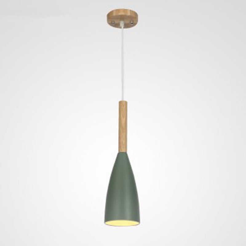 Modern Conical Pendant Ceiling Lights Metal 1 Light Pendant