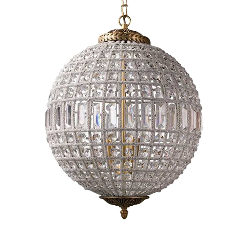 Éclairage de lustre en forme de globe en laiton Fixage d'éclairage contemporain 1/3 LUMILES PRENDANT PRENDANT