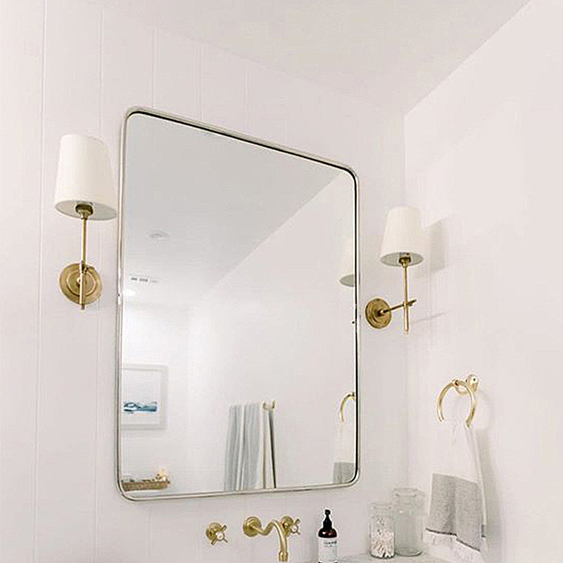 Traditional 1 Light Wall Light, Wallchiere Design with Empire Shaped Textile Shade