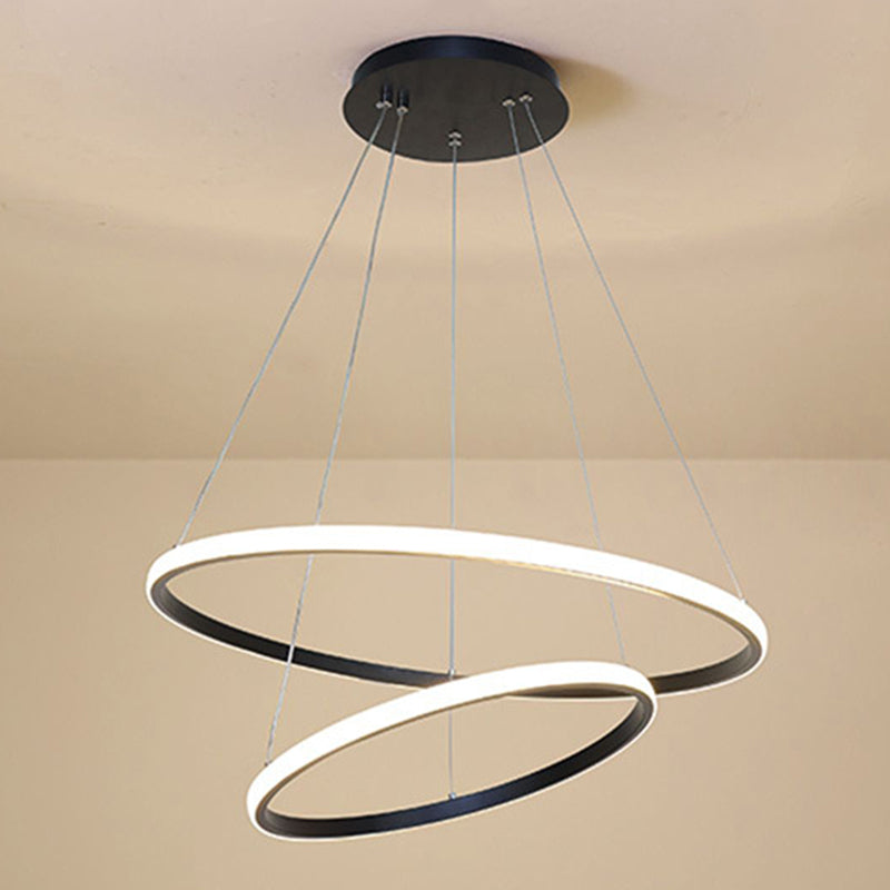 Accesorios de iluminación colgante circular