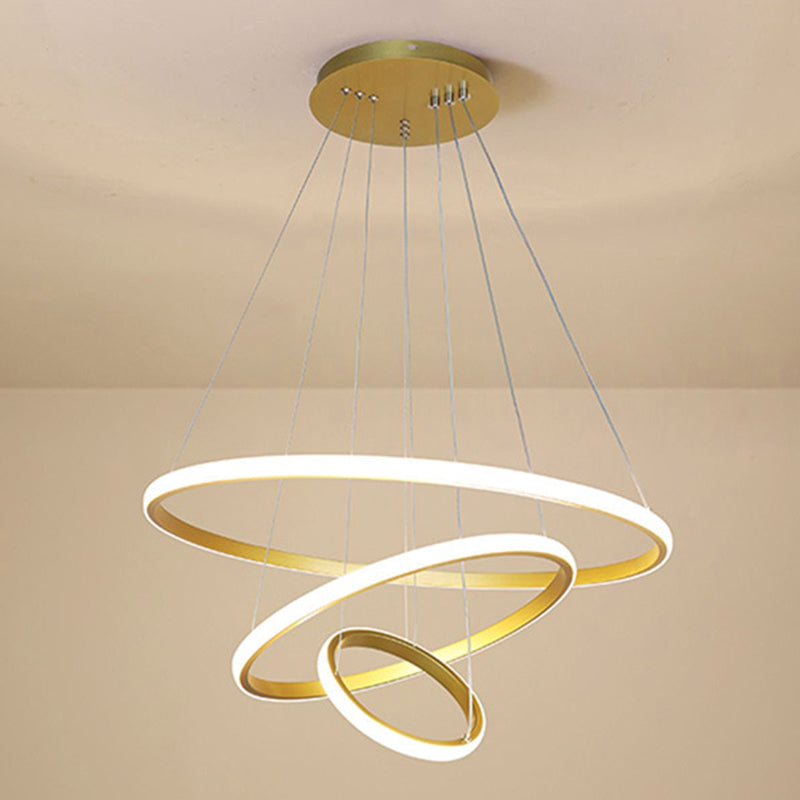 Accesorios de iluminación colgante circular