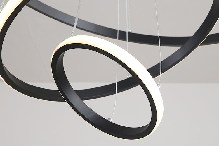 Accesorios de iluminación colgante circular