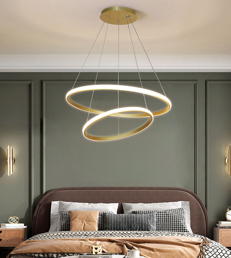 Accesorios de iluminación colgante circular