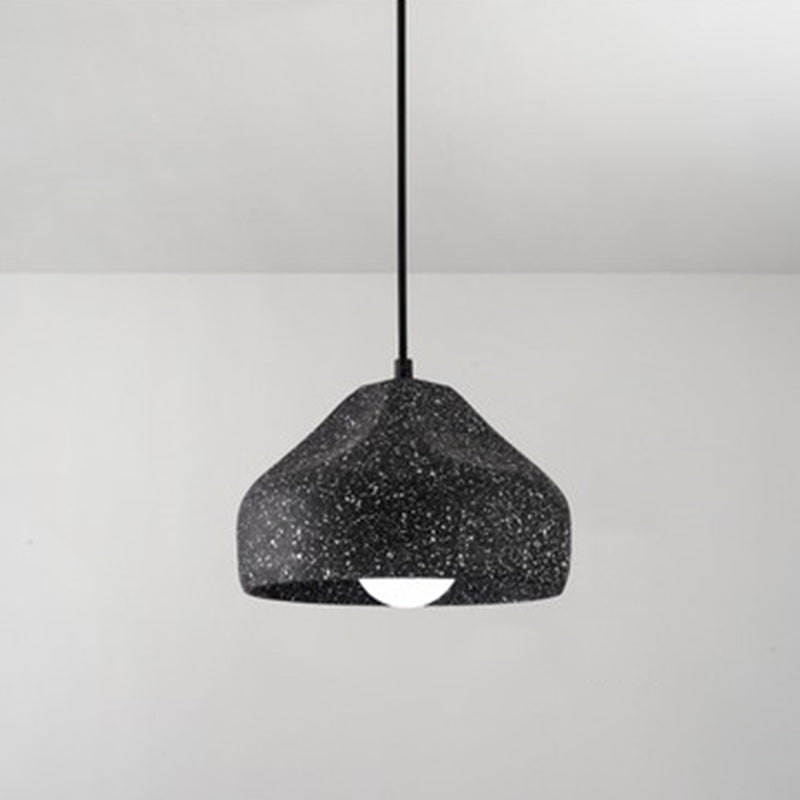 Cement Pendant Ceiling Lights with Shade Modern 1 Light Pendant Lamp