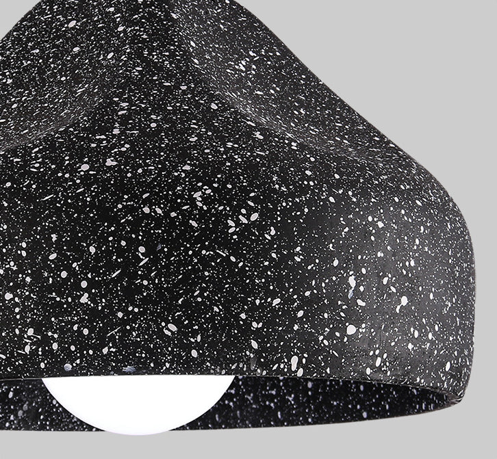 Cement Pendant Ceiling Lights with Shade Modern 1 Light Pendant Lamp