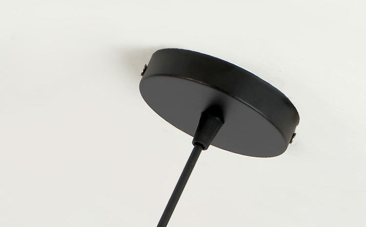 1 lampe à pendentif diamant léger nordique de style minimaliste en métal lampe suspendue