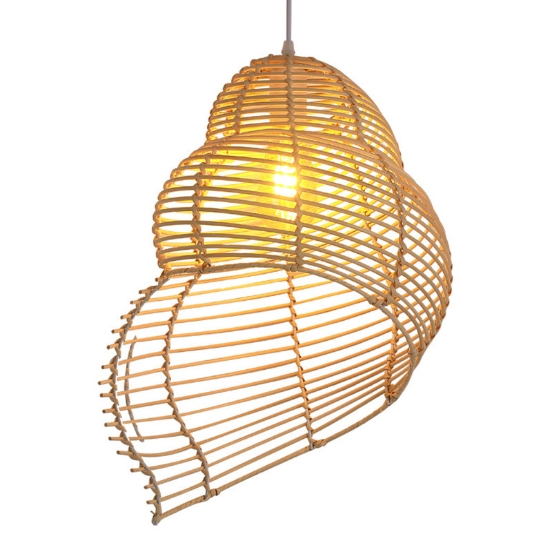 Chinesische Anhänger Beleuchtungskörper Rattan Hanges Licht mit hängenden Kabel für das Restaurant