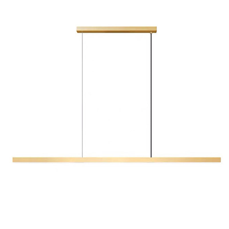 Linear Isola Lighting Acrilic Contemporary Simplicity Fishings a sospensione per il ristorante