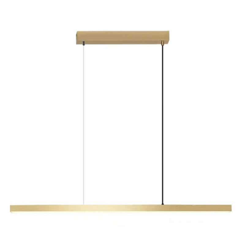 Linear Isola Lighting Acrilic Contemporary Simplicity Fishings a sospensione per il ristorante