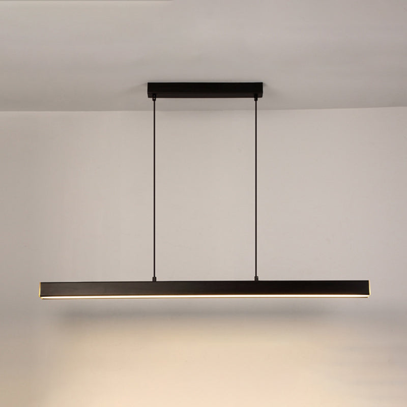 Rectangle Island Chandelier Lights Contemporary Acrylic Chandelier Lighting Fixtures for Dining Table