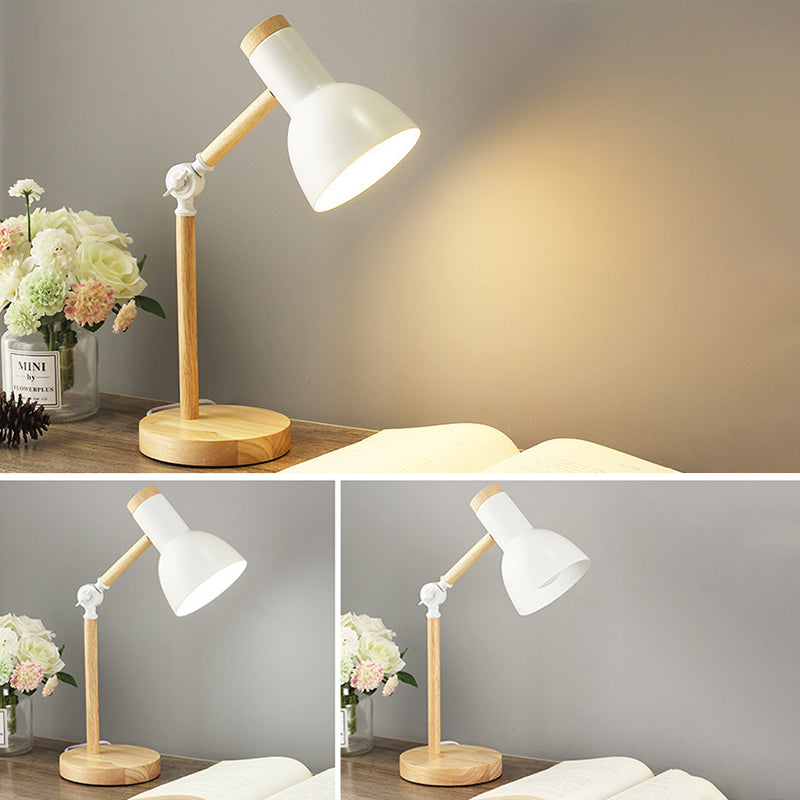 Modern Dome Nightstand Lamp Metal 1 Light Table Light